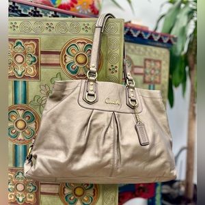 SOLD Authentic Coach Ashley Large Leather Satchel (Code: F15513)